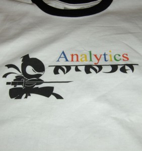 Analytics Ninja T-Shirt: Close Up